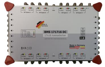 BMS 171716 DC - Multischalter 17 / 16 kaskadierbar