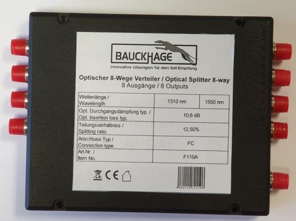 Bauckhage optical 8-way splitter