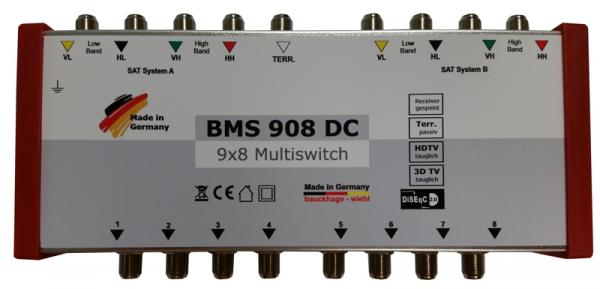 BMS 908 DC - Multischalter 9 / 8
