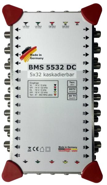 BMS 5532 DC - Multiswitch 5 / 32 cascadable