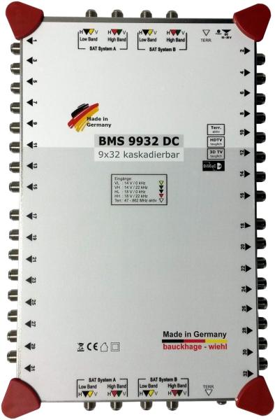 BMS 9932 DC - Multiswitch 9 / 32 cascadable